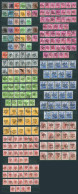 Germany Soviet Zone 1948, Lot Of 237 Stamps From Set MiNr 182-197 - Used - Afgestempeld