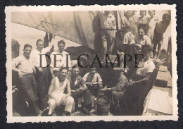 REAL PHOTO PORTUGAL - PASSEIO A VILA FRANCA DE XIRA EM BARCO 1938 - Santarem