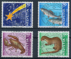 SCHWEIZ PRO JUVENTUTE Nr 1597-1600 Zentrisch Gestempelt X6AA342 - Used Stamps