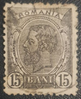 Romania 15B Used Stamp Classic King Karl - Gebraucht