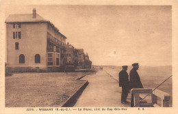 WISSANT-62-Pas De Calais-La Digue, Côté Du Cap Gris-Nez - Edition Stévenard,  Boulogne Sur Mer - Wissant