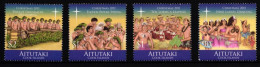 Aitutaki 830-833 Postfrisch Weihnachten #II437 - Aitutaki