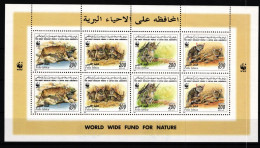 Libyen 2496-2499 Postfrisch Kleinbogen / Katze #JH266 - Libia