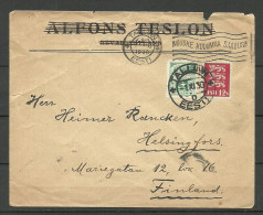 ESTLAND Estonia 1930 Cover To Finland - Estland