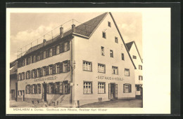 AK Mühlheim A. Donau, Gasthaus Zum Rössle  - Muehlheim