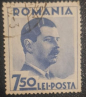 Romania 7.5L Used Stamp King Carol - Oblitérés