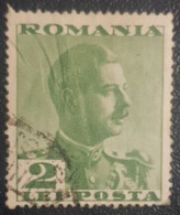 Romania 2L Used Stamp King Carol - Gebraucht