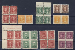 30x Canada MINT Stamps 6x George V, 26x George VI Most VF Guide Value = $43.00 - Nuevos
