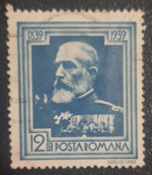 Romania 12L Used Stamp King Carol - Used Stamps