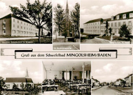 73883335 Mingolsheim Neubau Sanatorium St Rochus St Rochuskapelle Kirche Speises - Bad Schoenborn