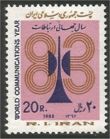 514 Iran 1983 Année Communications Year MNH ** Neuf SC (IRN-53a) - Iran