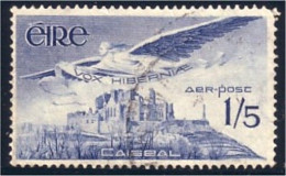 510 Ireland Eire 1sh5p Angel Over Rock Of Cashel (IRL-100) - Airmail