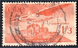 510 Ireland Eire 1sh3p Angel Over Rock Of Cashel (IRL-94) - Airmail