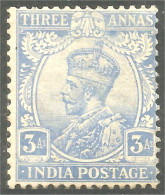 504 Inde King George V 3 Annas LH * (IND-67) - 1882-1901 Impero