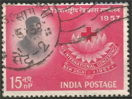 504 Inde 1957 Henri Dunant Croix Rouge Red Cross Rotes Kreuz (IND-52) - Médecine