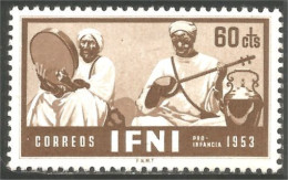 502 Ifni Musicien Musician Musique Music MNH ** Neuf SC (IFN-24) - Musique