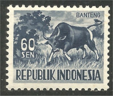 500 Indonesia Bull Taureau Vache Cow Vaca Kuh MNH ** Neuf SC (IDS-180) - Cows