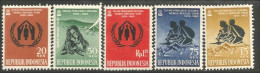 500 Indonesia 1960 Réfugiés Refugees MH * Neuf CH (IDS-159) - Flüchtlinge