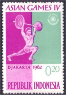 500 Indonesia Halterophile Weight Lifting MVLH * Neuf CH Tres Legere (IDS-43) - Pesistica