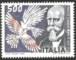 520 Italy Ernesto Moneta Prix Nobel Prize Peace Paix 1907 MNH ** Neuf SC (ITA-204a) - 1981-90: Neufs