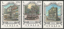 520 Italy Fontaines Fountains Antique Madonna Silvio Cossini MNH ** Neuf SC (ITA-157a) - 1971-80: Mint/hinged