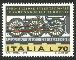 520 Italy Roues Locomotive Wheels Train Zug Railway MNH ** Neuf SC (ITA-148c) - Other (Earth)