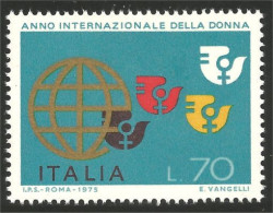 520 Italy Année Femme Women Year IWY AIF MNH ** Neuf SC (ITA-144a) - 1971-80: Neufs