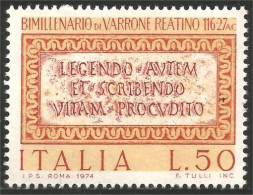 520 Italy Marcus Terentius Varro MNH ** Neuf SC (ITA-141a) - 1971-80: Mint/hinged