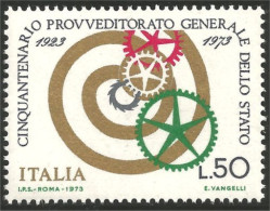 520 Italy Roue Dentée Spiral Cogwheel MNH ** Neuf SC (ITA-131b) - Fabrieken En Industrieën