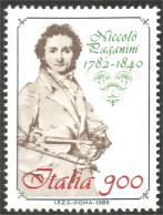 520 Italy Niccolo Paganini Compositeur Composer Violoniste MNH ** Neuf SC (ITA-192) - Musique