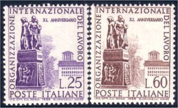 520 Italy Statue Labor Monument Travail MNH ** Neuf SC (ITA-35) - ILO