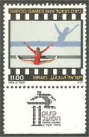 518 Israel Jeux Hapoel Games Gymnastique Gymnastics TAB MNH ** Neuf SC (ISR-52) - Gymnastique