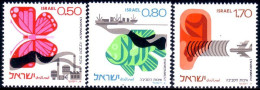 518 Israel Air Water Noise Pollution Bruit Eau MNH ** Neuf SC (ISR-18a) - Unused Stamps (without Tabs)