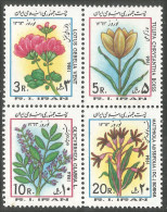 514 Iran Fleurs Flowers Blume Novrooz New Year Se-tenant MNH ** Neuf SC (IRN-354a) - Iran