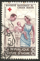 522 Ivory Coast Croix Rouge Red Cross Rotes Kreuz (IVO-6) - Médecine