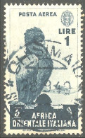 521 Africa Orientale Italiana 1938 Aigle Bateleur Eagle Ader (ITC-147d) - Aigles & Rapaces Diurnes
