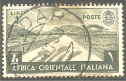 521 Africa Orientale Italiana 1938 Route Desert Road (ITC-149) - Africa Orientale Italiana