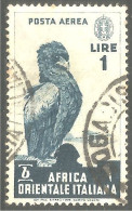 521 Africa Orientale Italiana 1938 Aigle Bateleur Eagle Ader (ITC-147b) - Africa Orientale Italiana