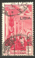 521 Tripolitania 1934 50c Red Rouge Airmail (ITC-118) - Tripolitania