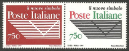 520 Italy Code Postal Code Se-tenant MNH ** Neuf SC (ITA-318) - Código Postal