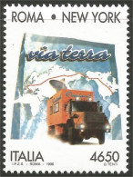 520 Italy Roma New York Route Automobile Continental Drive MNH ** Neuf SC (ITA-228b) - Otros (Tierra)