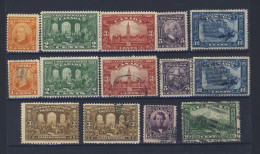 14x Canada M & U Stamps #141 To 144 MH #141 To #144 2x#145 U Guide Value= $65.00 - Neufs