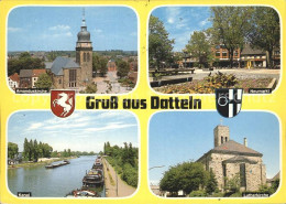 72307034 Datteln Amanduskirche Neumarkt Lutherkirche Kanal Datteln - Datteln