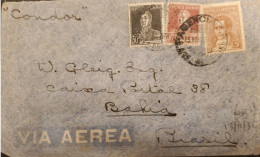 MI) 1935, ARGENTINA, VIA CONDOR, FROM BUENOS AIRES TO BAHIA - BRAZIL, AIR MAIL, GRA SAN MARTIN, XF - Usados