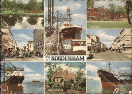 72306717 Nordenham Gartenteich Hafen Pir Mit Schiff Wieneriga  Nordenham - Nordenham
