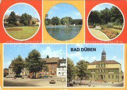 72306613 Bad Dueben Platz Der Jugend Waldbad Hammermuehle Kurpark Markt Rathaus  - Bad Düben
