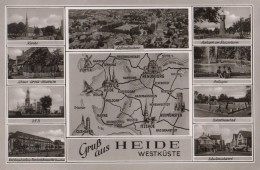 33901 - Heide - U.a. DEA Und Kirche - Ca. 1955 - Heide