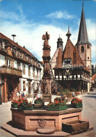 72304158 Michelstadt Marktplatz Rathaus Brunnen Michelstadt - Michelstadt