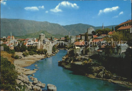 72303859 Mostar Moctap Teilansicht Mit Bruecke Mostar - Bosnia And Herzegovina