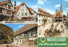 72303683 Michelstadt Marktplatz Kellerei Marktplatzbrunnen Michelstadt - Michelstadt